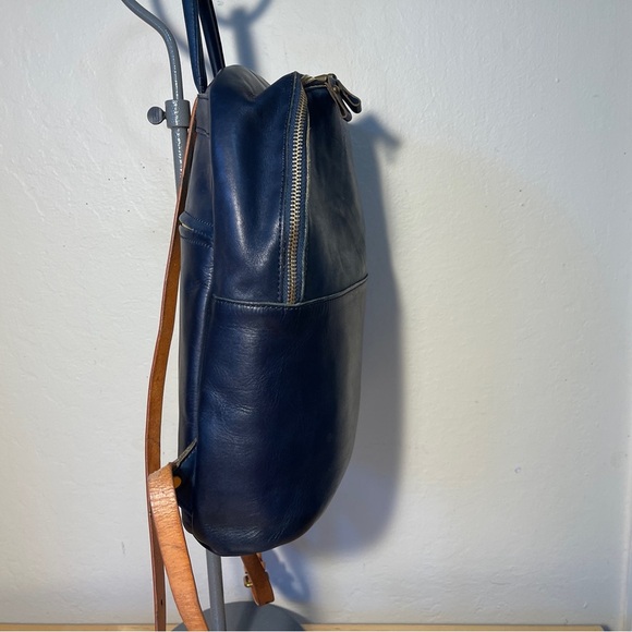 Foressence Kingston Blue Leather backpack main image 8